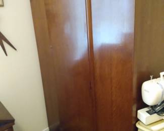 Antique Wood Armoire