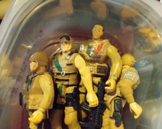 Military Men Toy Figures