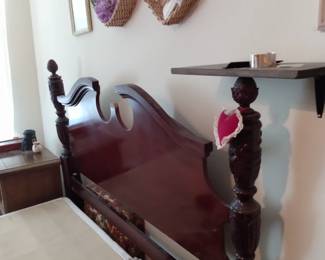 Queen Bed Antique Headboard