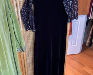 Vintage velvet dress