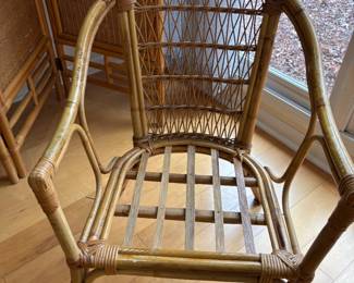 Bamboo chair