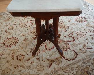 Antique Marble Top Table