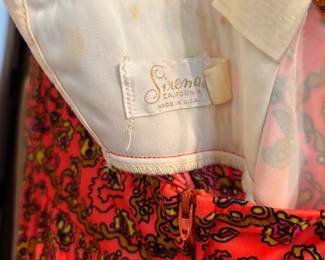 Sirena California vintage dress