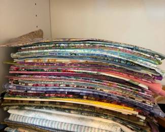 Cotton Quilting Fabric Pieces 44 in by 1 yard