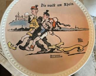 Norman Rockwell plate