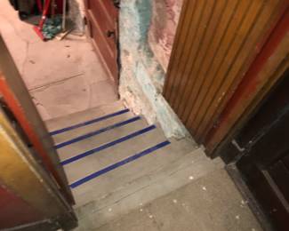 4912 A Stairs Leading To The Basement ~ The Stairs Are Steep ~ Please Be Careful!
