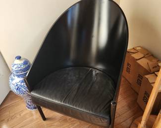 Philippe Starck Design Pair of Pratfall 1980s Lounge Chairs