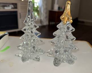 Crystal Christmas trees