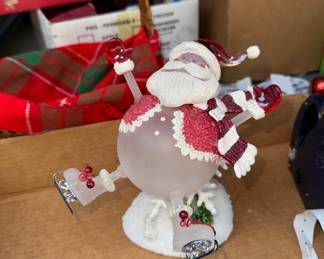 Glass table ornament