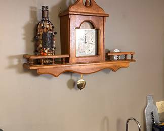 Clock shelf