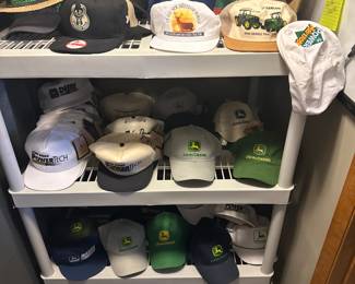 Hats new and pre worn surprise John Deere