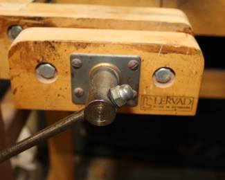 Vintage Danish Levard workbench