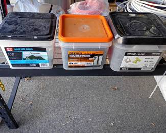 TONS OF TOOLS  AND SUPPLIES!! im not naming them all but handtools, eletric tools, looks like a small home depot lol 