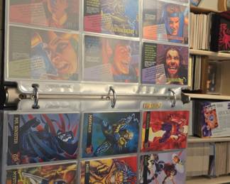 Vintage Marvel Trading Card sets.