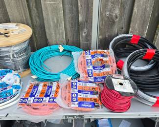 TONS OF TOOLS  AND SUPPLIES!! im not naming them all but handtools, eletric tools, looks like a small home depot lol 