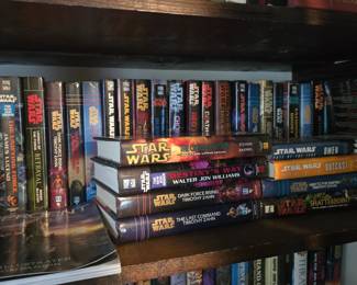 massive DVD, Blueray, CD, and book collection 