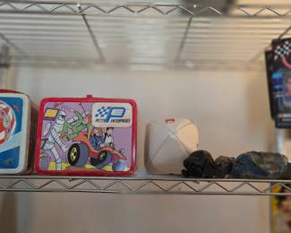 Vintage lunch boxes.