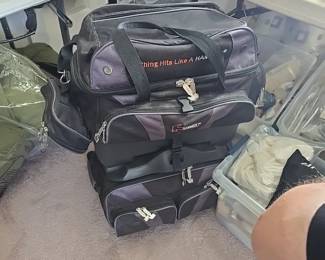 Nothing hits like a hammer. 4 bowling ball bag. Loaded with supplies.