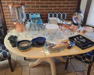 Kitchen table and chairs.