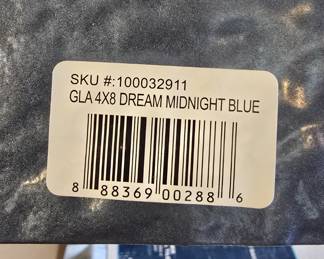 Dream Midnight Blue. Glass tile 4x8 23ft a box  12 boxs 