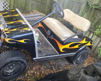 Awesome electric golf cart.