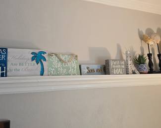 Home decor, signs and more.