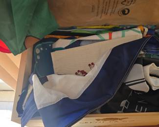 Large decorative flag collection for front yards.