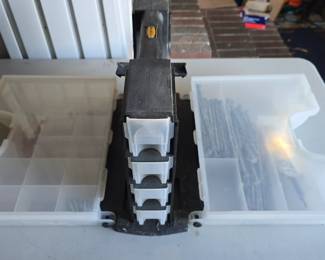 TONS OF TOOLS  AND SUPPLIES!! im not naming them all but handtools, eletric tools, looks like a small home depot lol