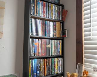 massive DVD, Blueray, CD, and book collection 