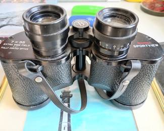 Binoculars.