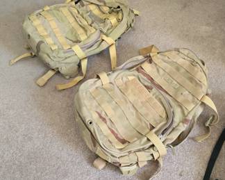 Camelback book bags.