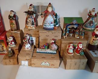 Large collection of Jim Shore with original boxes.