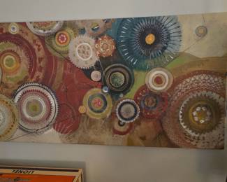 Large abstract Wall art 