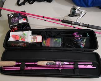 Brand new fishing gear