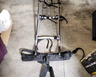 Utility dog trailer with add-on sled for the wheel