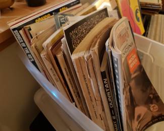 Lots and lots of sheet music