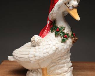 Vintage Christmas Goose