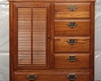 Manor House Oak Chest with Drawers