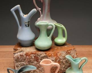 Matte-Glazed Creamers & Ewers