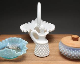 Hobnail Glassware (4)