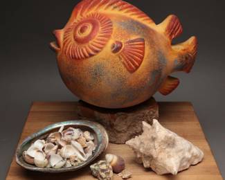 Ceramic Fish & Seashell Collection