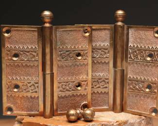 Decorative Brass Door Hinges