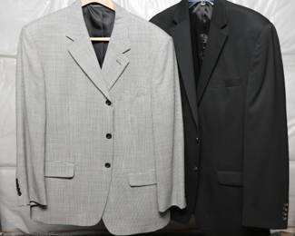 Two Men's Suit Jackets