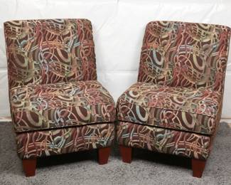 La-Z-Boy Accent Chairs with Abstract Upholstery