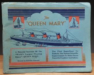 RMS Queen Mary Souvenir Booklet