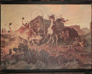 Arnold Friberg Print 'Too Many Cooks'