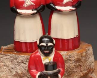 1940's Aunt Jemima/Uncle Mose Shakers by F&F