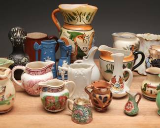 International Pottery & Porcelain Creamers (25)