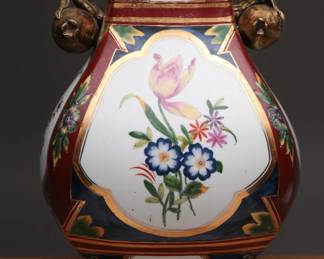 Porcelain Floral Vase