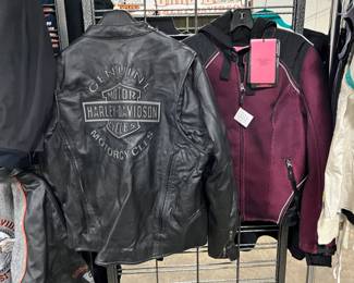 Sweet HD leather riding jacket